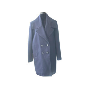 Marc New York Andrew Marc Coat Wool Blend Jacket Navy Blue Women’s Size 8